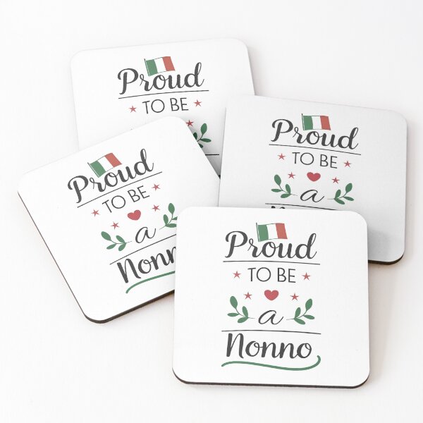 Item preview, Proud to Be a Nonno Minimalist Text  | Italian Grandpa Gift designed and sold by VividOrganica.