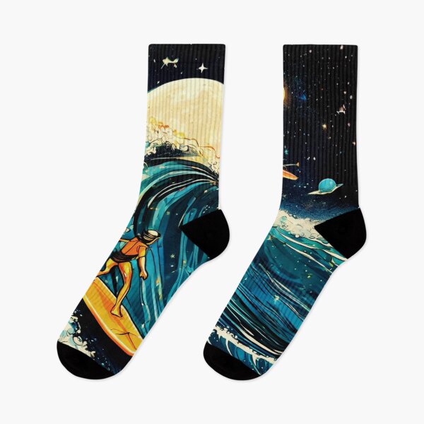 Item preview, Space Surfing on Galactic Waves designed and sold by Zofia Sosnecka.