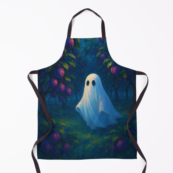 Item preview, Ghost Among Plum Trees – Enchanted Blossom Spirit designed and sold by EmeraldeaArt.