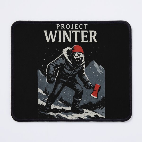 Item preview, Project Winter Minimalist Poster – Frozen Escape designed and sold by El Hermano Gym.