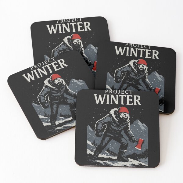 Item preview, Project Winter Minimalist Poster – Frozen Escape designed and sold by El Hermano Gym.