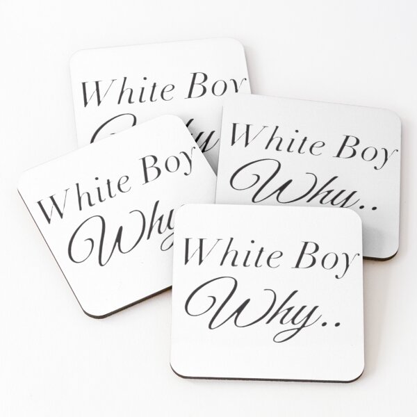 Item preview, white boy why designed and sold by chickensoupshop.