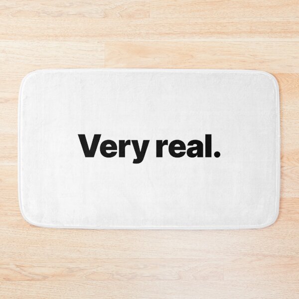 Item preview, Very real. (Black text) designed and sold by STUDIO-72.