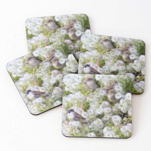 Item preview, Contented sparrows designed and sold by missmoneypenny.