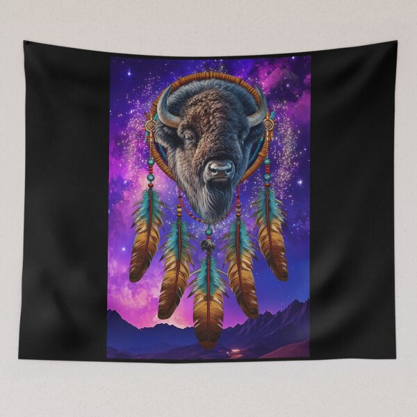 Item preview, Bison Dreamcatcher designed and sold by Karen Wood.