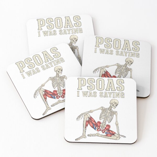 Item preview, Psoas I Was Saying - Yoga Skeleton designed and sold by Jaanussar.
