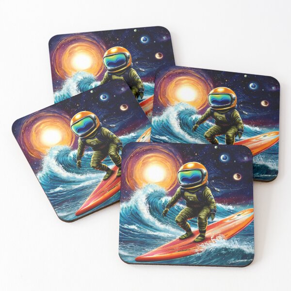 Item preview, Space Surfing on Galactic Waves designed and sold by Zofia Sosnecka.