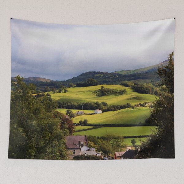 Item preview, Vista desde el parque Penlan designed and sold by missmoneypenny.