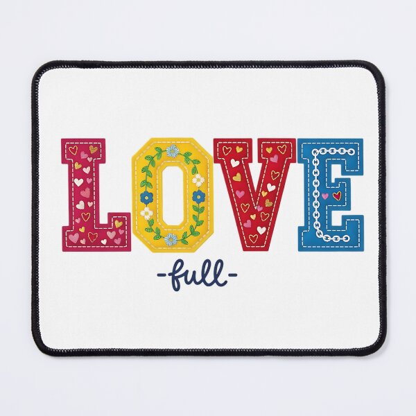 Item preview, Embroidered Floral Love designed and sold by VISAFRICA.