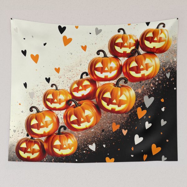 Item preview, Floating Pumpkin Parade designed and sold by Exodoi.