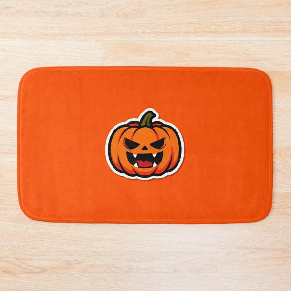 Item preview, Cartoon Pumpkin Sticker – Fun Halloween Vector Art designed and sold by Ongoing3007.