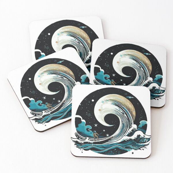 Item preview, Space Surfing on Galactic Waves designed and sold by Zofia Sosnecka.