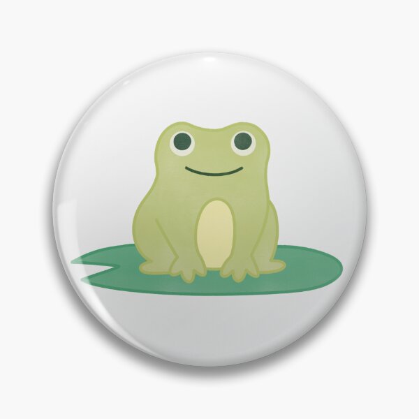 Artikelvorschau, winziger süßer grüner Frosch und Seerosenblatt entworfen und verkauft von winterpumpkin.
