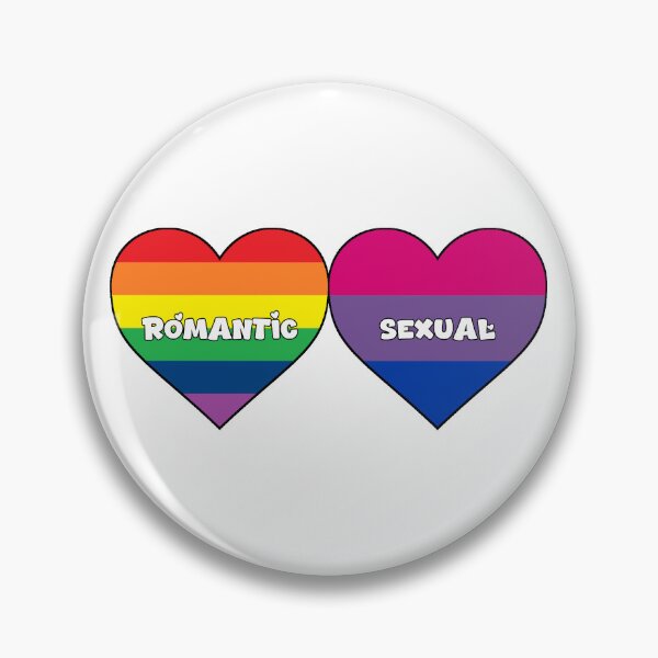 Item preview, Orientation Identity Hearts - Homoromantic Bisexual (Rainbow) designed and sold by SatanicCandy.