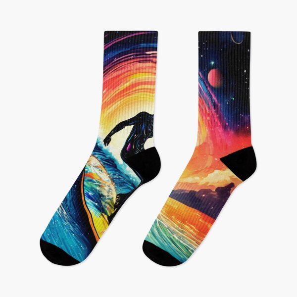 Item preview, Space Surfing on Galactic Waves designed and sold by Zofia Sosnecka.