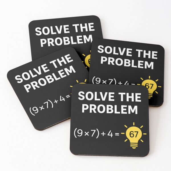Item preview, Math Mem - Solve The Problem Teacher designed and sold by Jaanussar.