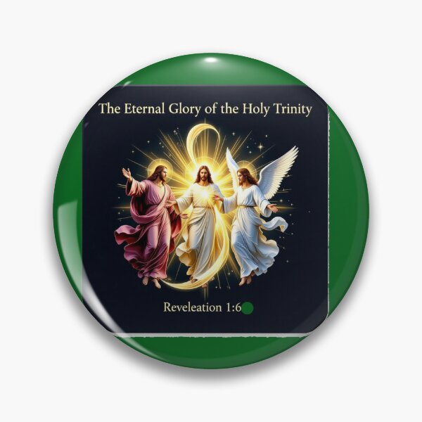 Item preview, The Eternal Glory of the Holy Trinity – 3D Revelation 1:6,  designed and sold by PaintMeWorld.
