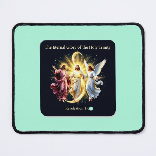 Item preview, The Eternal Glory of the Holy Trinity – 3D Revelation 1:6,  designed and sold by PaintMeWorld.