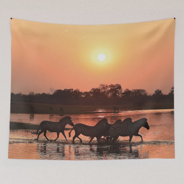 Item preview, Zebra Sunset designed and sold by Kay Brewer.