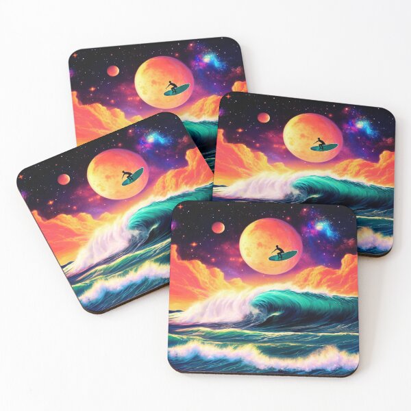 Item preview, Space Surfing on Galactic Waves designed and sold by Zofia Sosnecka.