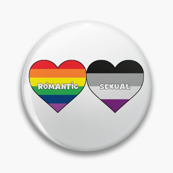 Item preview, Orientation Identity Hearts - Homoromantic Asexual (Rainbow) designed and sold by SatanicCandy.