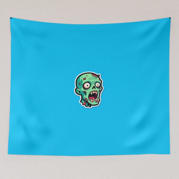 Item preview, Cartoon Zombie Sticker – Fun Horror Vector Art designed and sold by Ongoing3007.