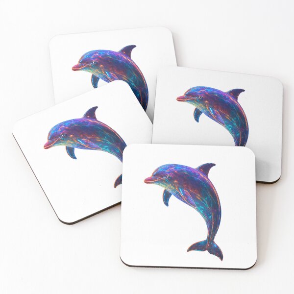 Item preview, Glowing Dolphin Art  designed and sold by GloriousArtSKD.