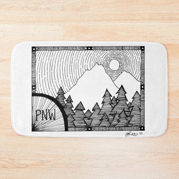 Item preview, PNW Line Art designed and sold by SincerelySera.