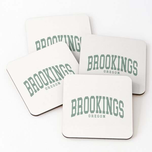 Item preview, Brookings OR - College Font Curved Classic Typography designed and sold by chosenhomes.