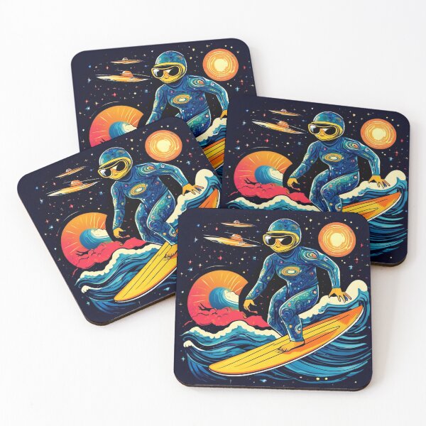 Item preview, Space Surfing on Galactic Waves designed and sold by Zofia Sosnecka.