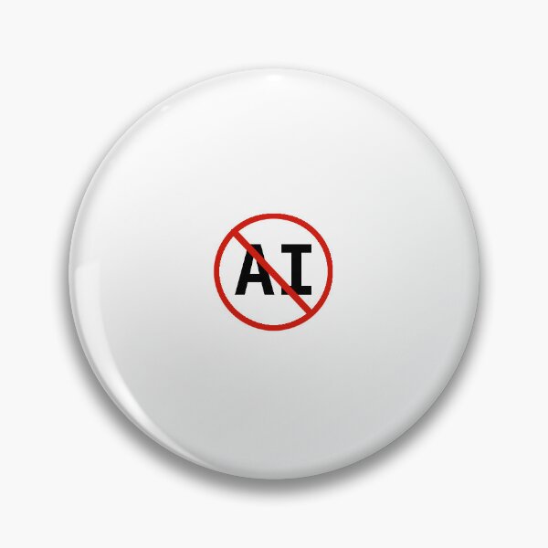 Item preview, Mini Anti-AI  designed and sold by Mini-Flags.