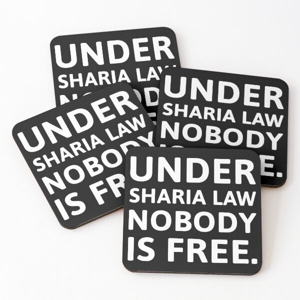 Item preview, Under Sharia law nobody is free.  designed and sold by Rachel the Artist .
