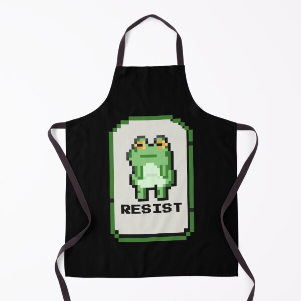 Artikelvorschau, Portland Frog Resist Pixelated entworfen und verkauft von AESTHETISCAPES.
