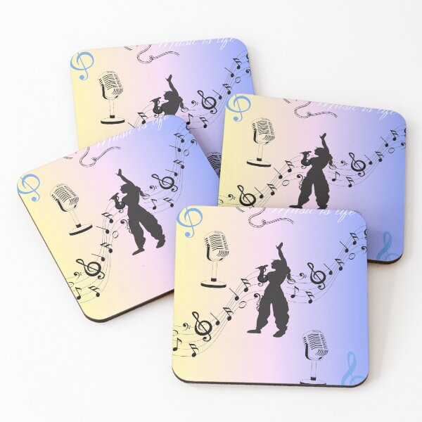Item preview, Life Is Music – Colorful Music Lover Design designed and sold by Anily Studio.
