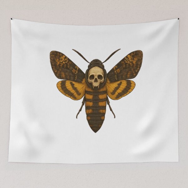 Item preview, DEATH’S MOTH – Dark Gothic Insect Design designed and sold by RICK-TURNER.