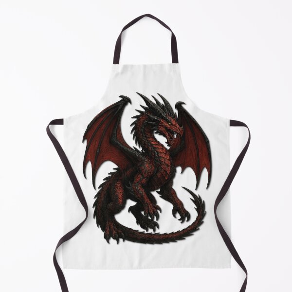 Item preview, Red and Black Dragon – Powerful Mythical Creature Fantasy Design designed and sold by FORYOUOFFICIAL.