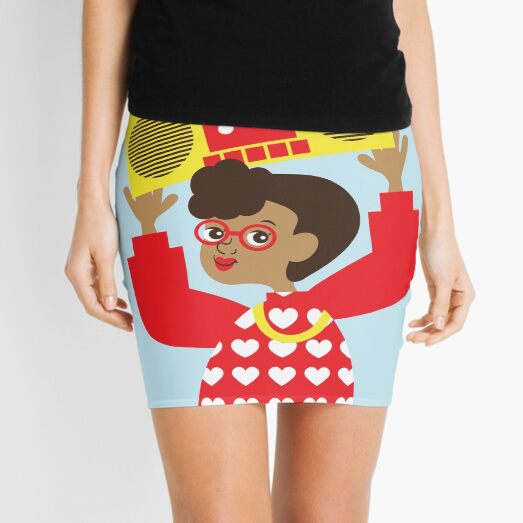 Trini Transistor Radio Mini Skirt