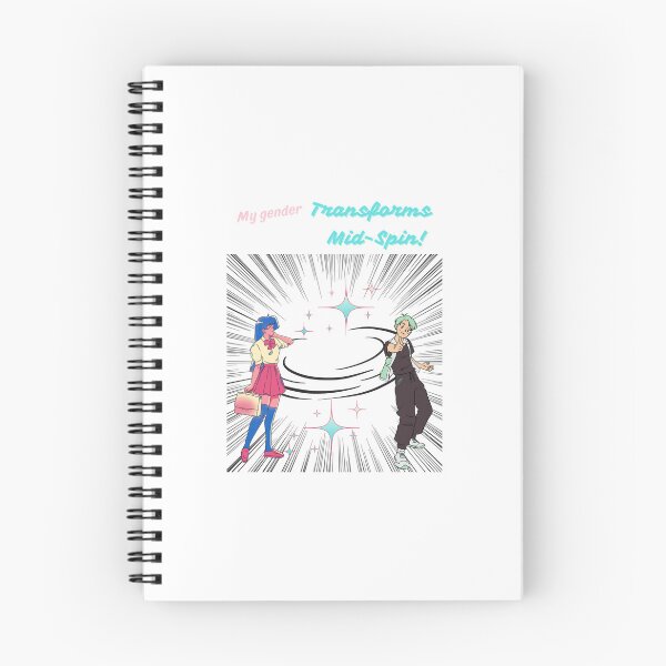 Item preview, Gender Spin MTF to Celebrate Being Trans designed and sold by DisabledTangles.