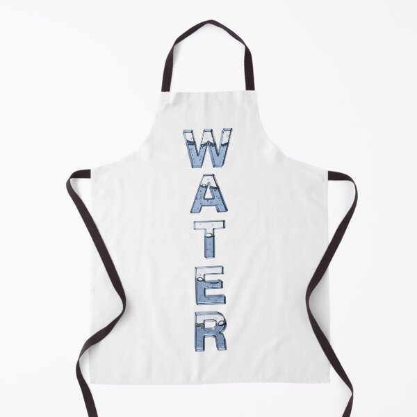 Item preview, Water – Crystal Clear Liquid Typography label designed and sold by stereonut.