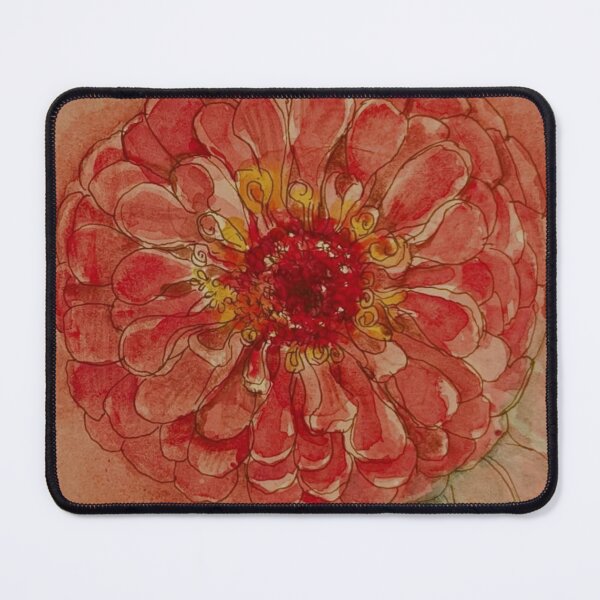 Item preview, Red Zinnia designed and sold by Kara Draws.