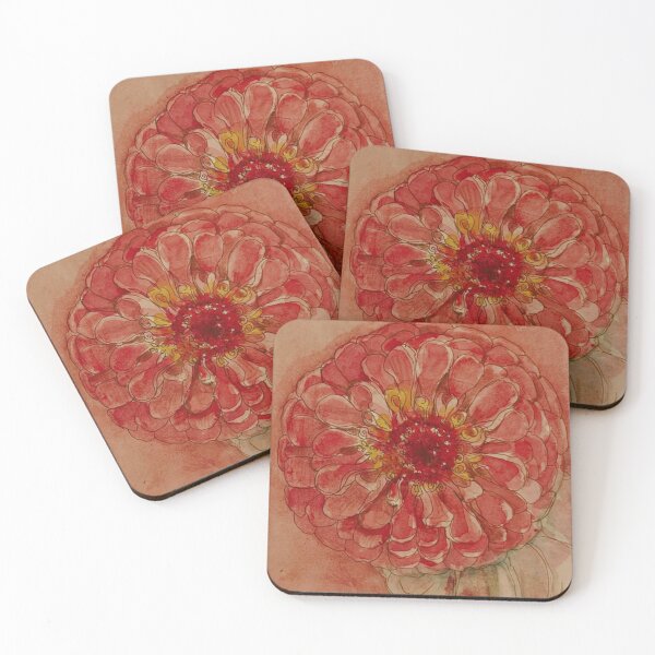 Item preview, Red Zinnia designed and sold by Kara Draws.