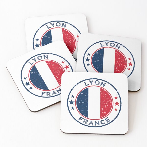 Item preview, Lyon France, Cultural Heritage & Gastronomy Capital designed and sold by ArtByKatti.