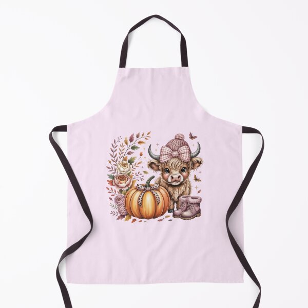 Item preview, Fall Pumpkin Bow Cute Cow designed and sold by dreamkaistudios.