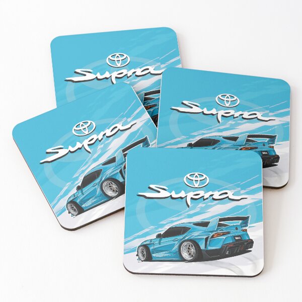 Artikelvorschau, Toyota Supra Illustration entworfen und verkauft von ARTBYHALL.