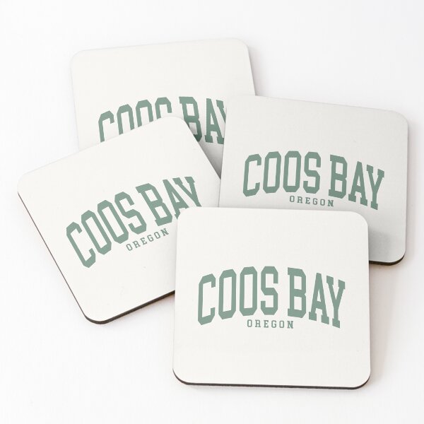 Item preview, Coos Bay OR  - College Font Curved Classic Typography designed and sold by chosenhomes.