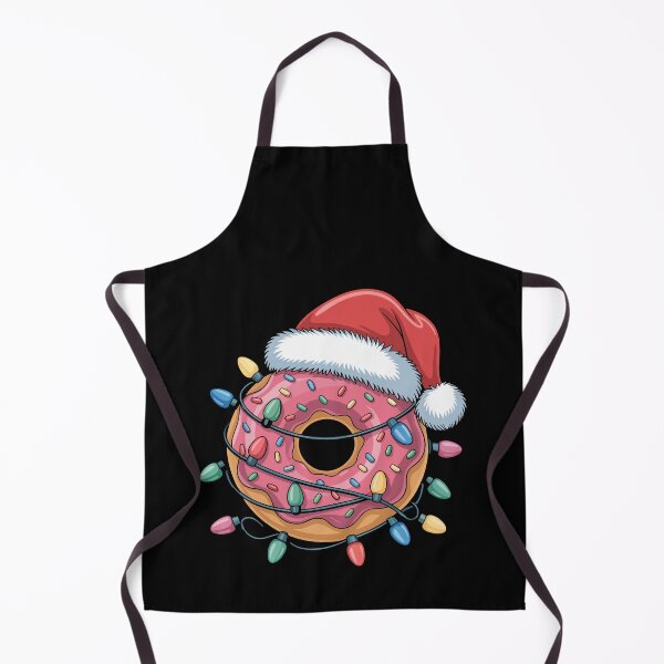 Item preview, Christmas Donut with Santa Hat designed and sold by jkrphoto.