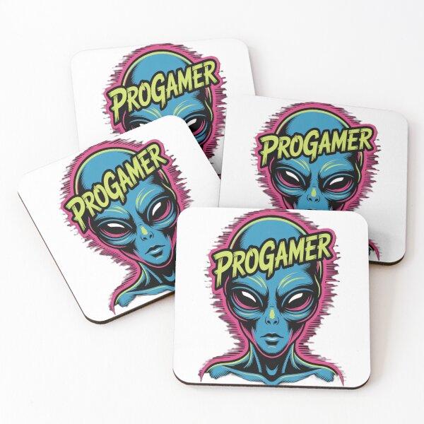 Item preview, Progamer Alien Neon Art designed and sold by john wilson.