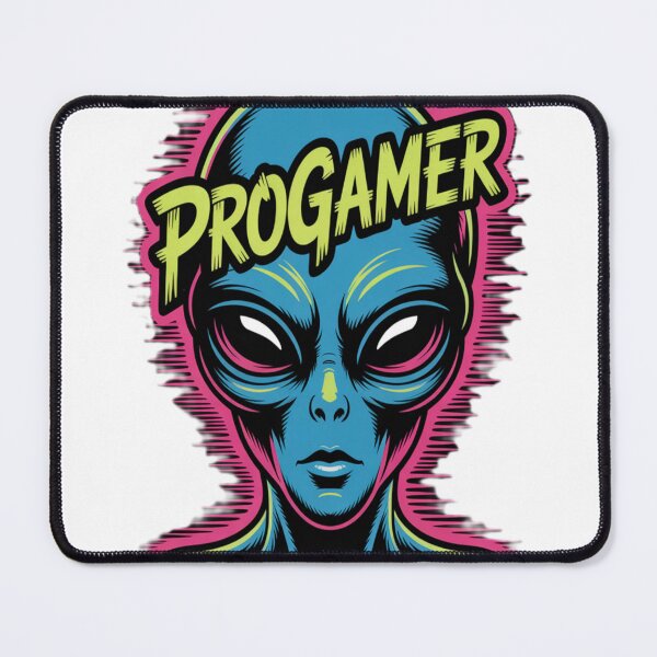 Item preview, Progamer Alien Neon Art designed and sold by john wilson.
