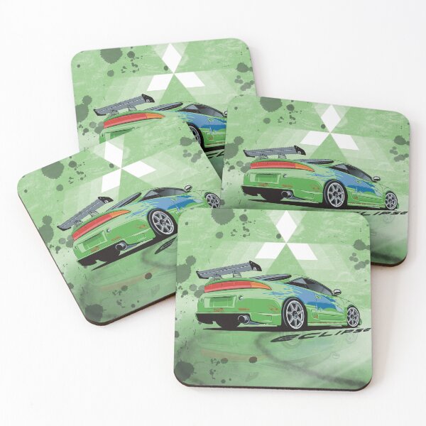 Item preview, Mitsubishi Eclipse Illustration designed and sold by ARTBYHALL.