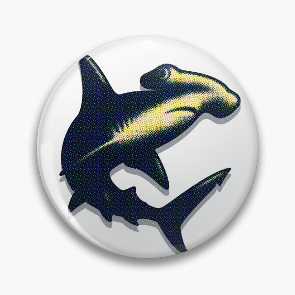 Artikelvorschau, RETRO HAMMERHEAD – Newspaper Cutout Style entworfen und verkauft von RICK-TURNER.